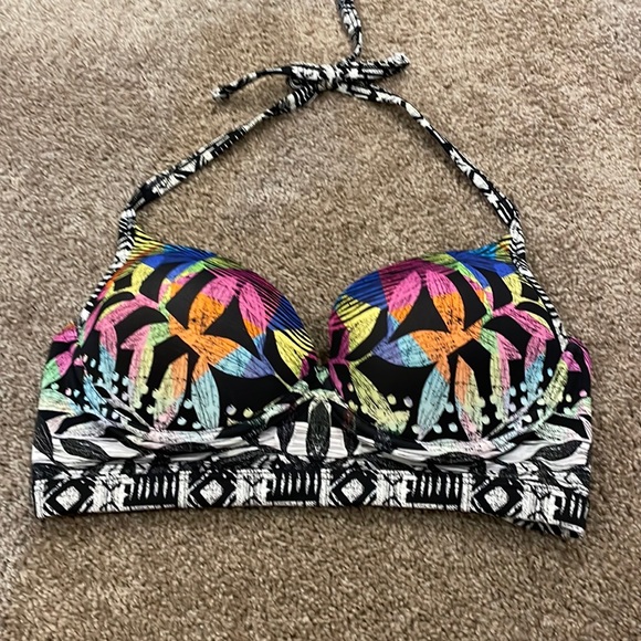 Salty Mermaid Halter Swim Top - Picture 3 of 8